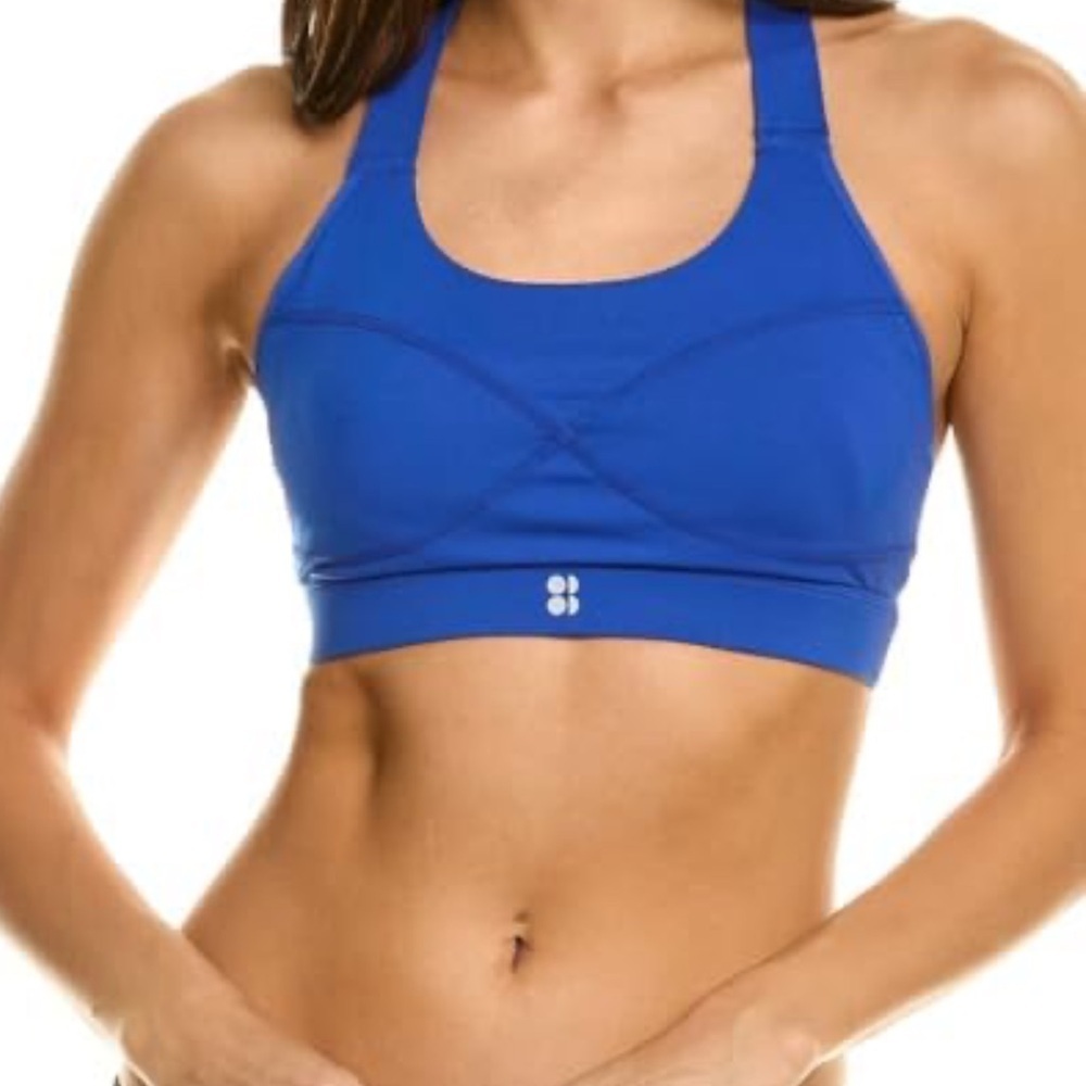 Sweaty Betty Medium Impact Power Bra Blue